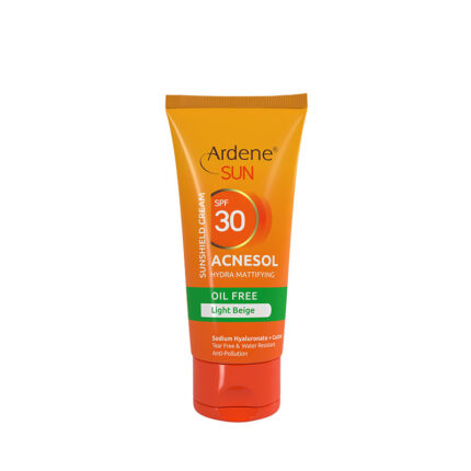 کرم ضد آفتاب آکنه سول SPF30 فاقد چربی مرطوب کننده آردن سان